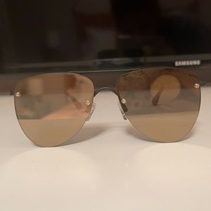 Le Specs the Prince Mirrored Sunglasses